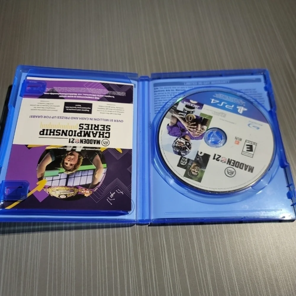 (3) Madden NFL 19, 21, & 22 - Sony PlayStation 4 Good/Great PreOwned Condition‎
